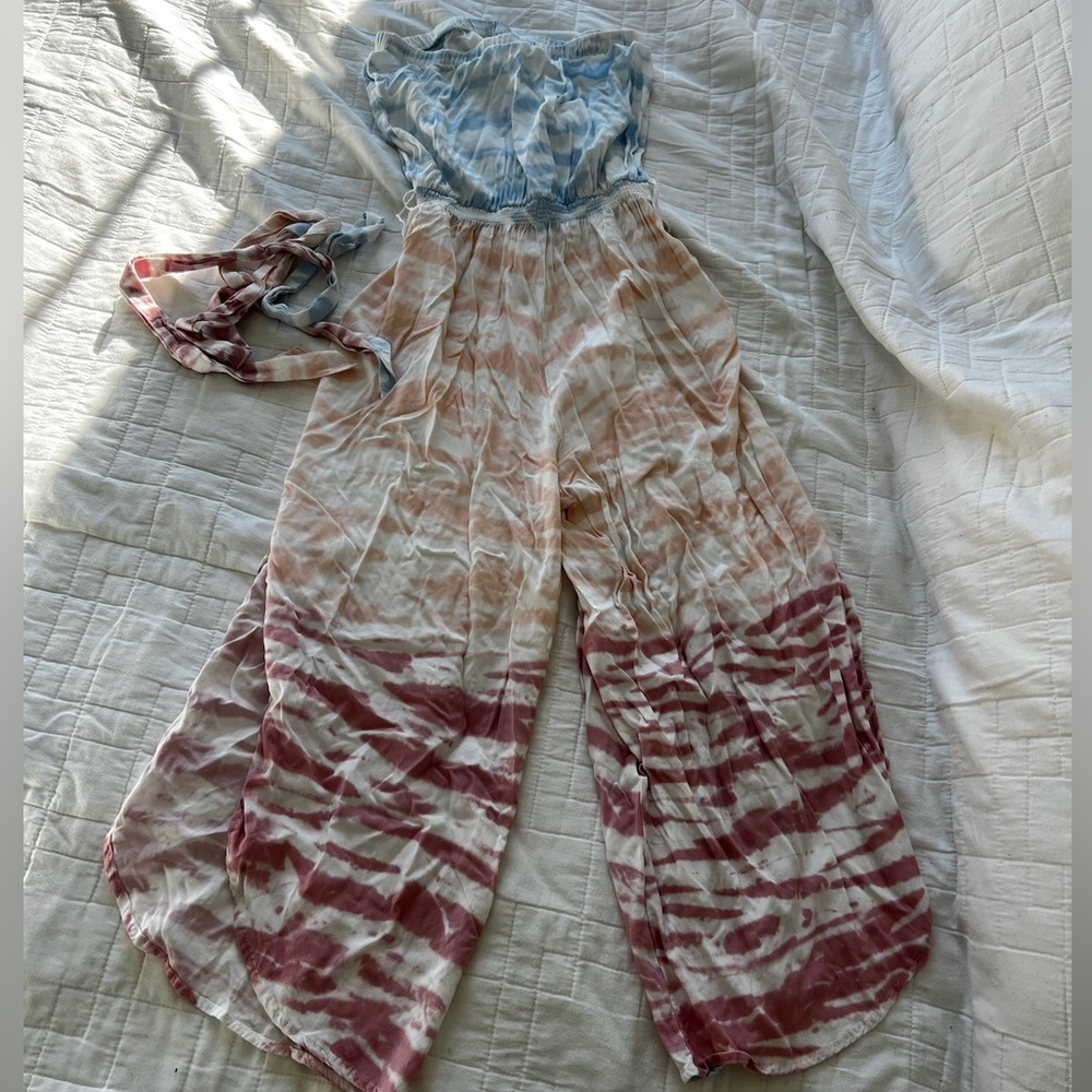 Ocean Drive Strapless Romper - Small